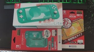 【開封】Nintendo Switch Lite（任天堂スイッチライト）ターコイズ