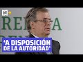 Ebrard se dice ‘a entera disposición de las autoridades’ tras desplome en la Línea 12 del Metro