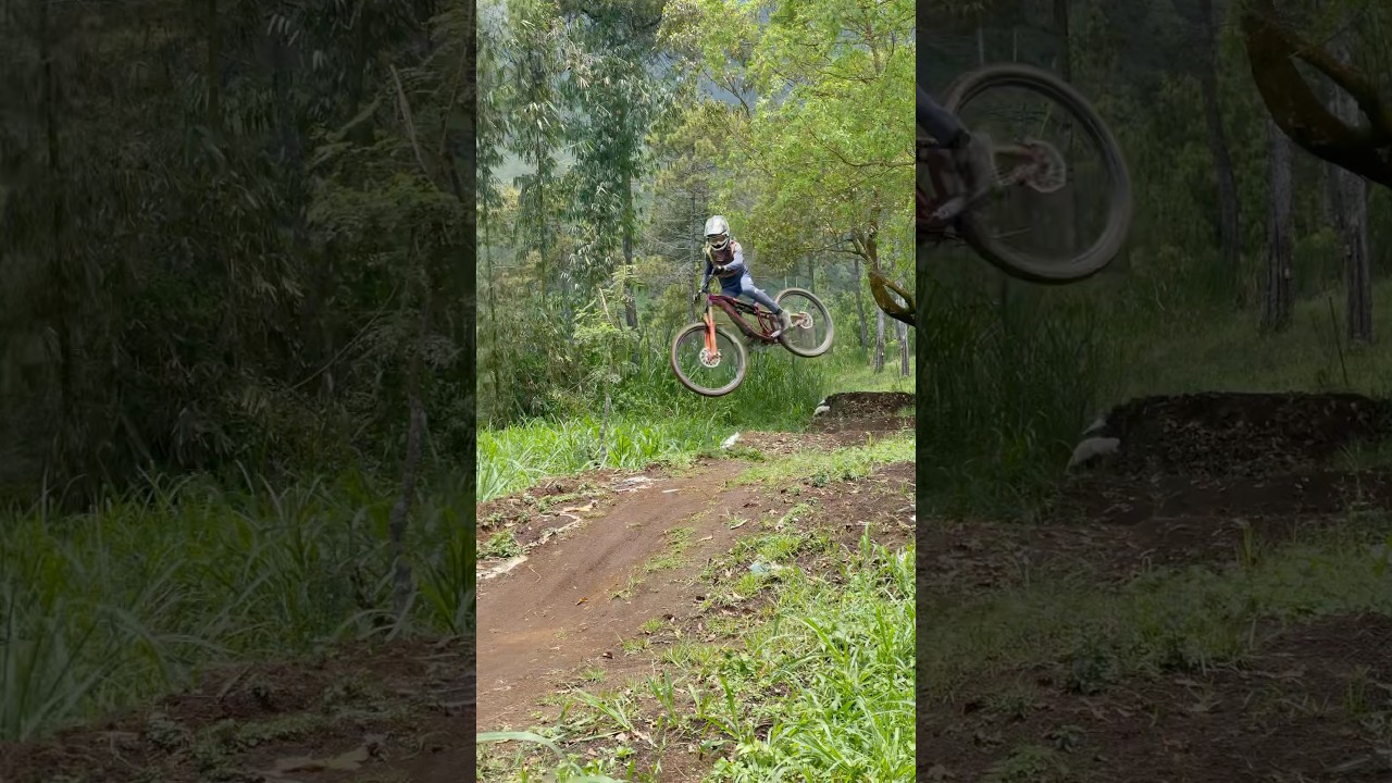 Jumping Miring 🤩 with Patrolmountain Bike di Panderman Gravity Park ✊💨 