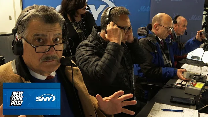 Mets announcer Gary Cohen experiences headset brea...