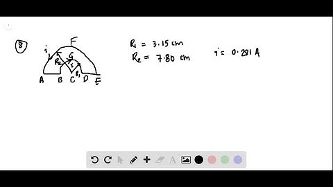 In Fig. 29-40, two semicircular arcs have radii R_2=7.80 cm and R_1=3.15 cm, …