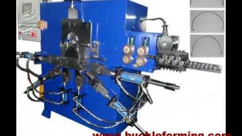 Bucket handle making machine