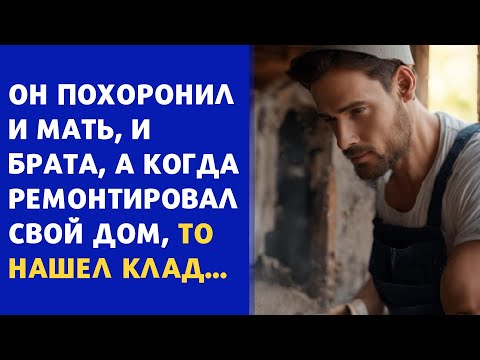 🌈 Он похоронил и мать, и брата, а когда ремонтировал свой дом, то нашел клад...