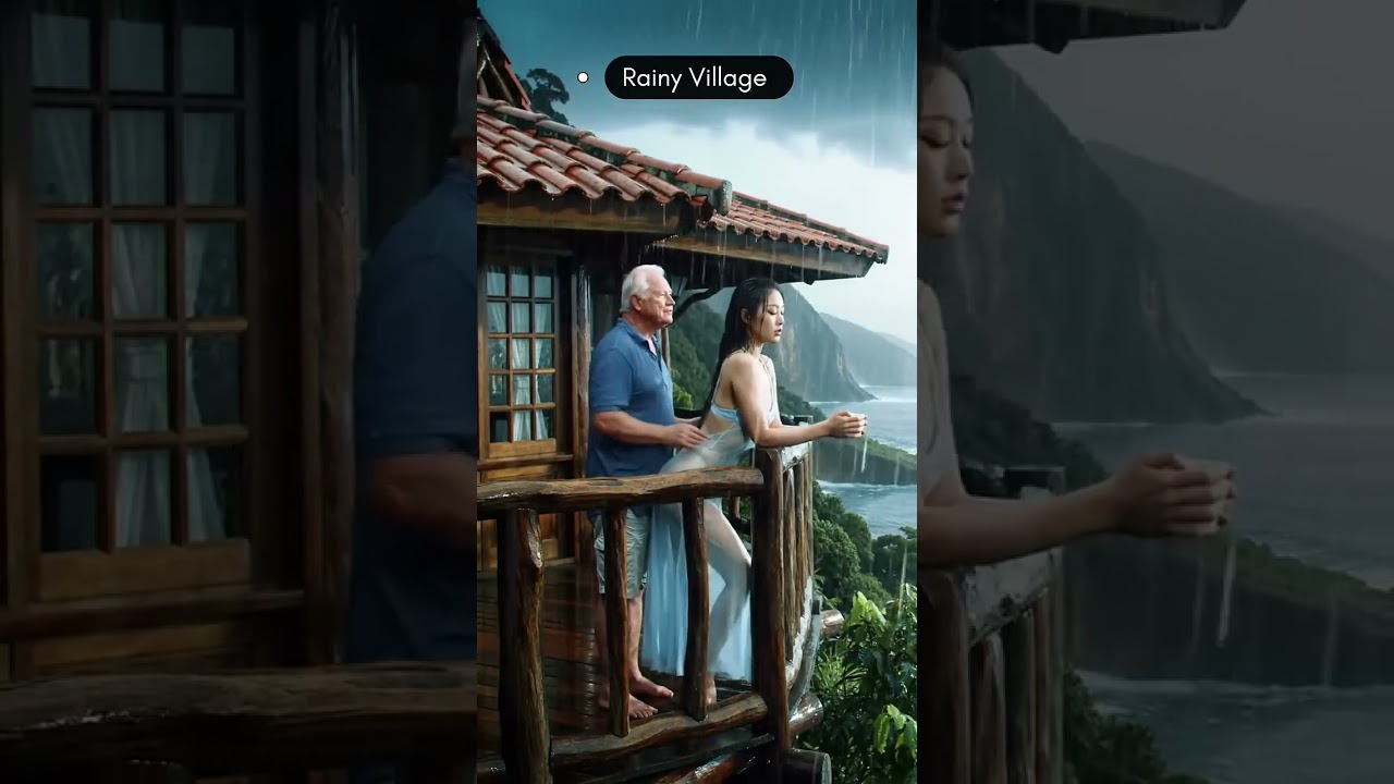 Massage Therapy in The Rain | Rain Sounds for Sleeping 