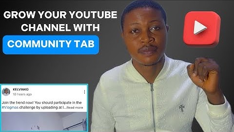 YOUTUBE COMMUNITY TAB| COMMUNITY POST TO GROW YOUR CHANNEL. #seo