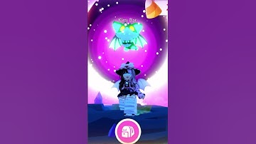 I made a MEGA NEON KITTY BAT in Adopt Me #halloween #adoptmeupdate #adoptme #roblox