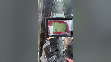 3D GPS System DIScav on excavator Volvo