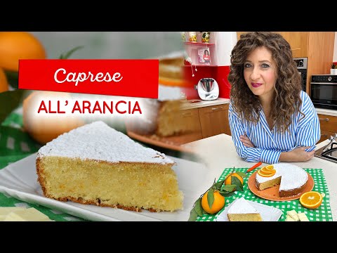 Caprese all'arancia: profumatissima
