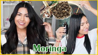 GOTERO DE MORINGA PARA HACER CRECER EL CABELLO Y DETENER LA CAÍDA.