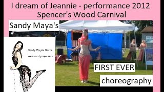 Sandy Maya's I dream of Jeannie - modern bellydance performance at Spencers Wood Carnival 2012