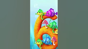 Учим цифры на английском языке от 1 до 10. Learning numbers from 1 to 10