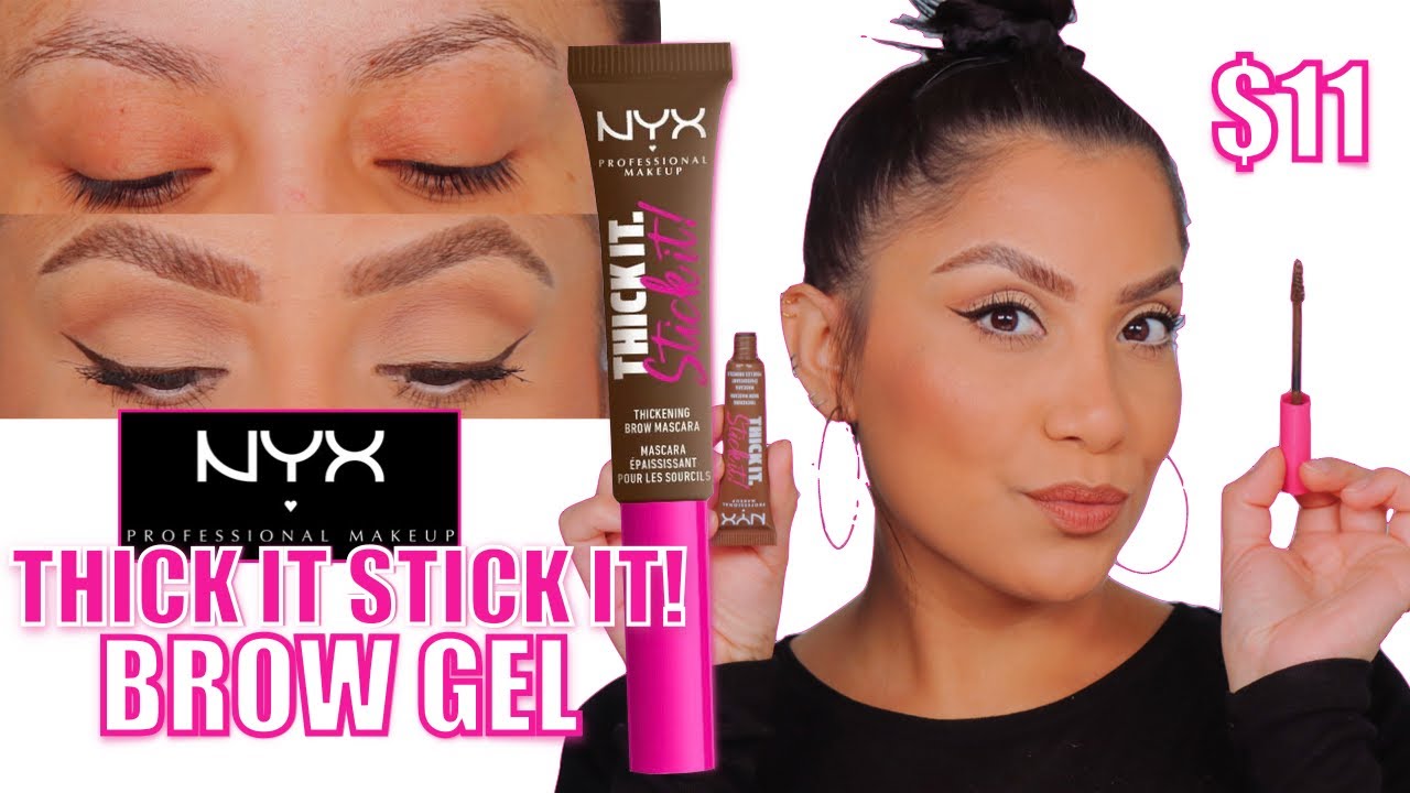 new* NYX IT STICK IT! BROW REVIEW + ALL WEAR TEST *sparse brows* | MagdalineJanet - YouTube