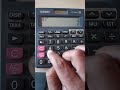 how to change tax rate on casio calculator