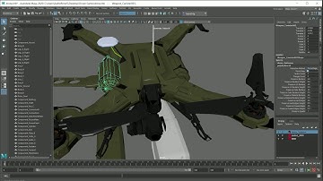 Buildbox 3D -  New Game - Drone 3D - ( Autodesk Maya Concept Character Drone)