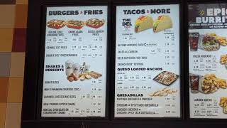 PoV Del Taco Menu