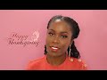 THANKSGIVING MAKEUP TUTORIAL AND GET READY WITH ME||WHAT AM I THANKFUL FOR?||AMOFA.O