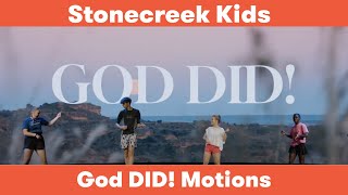God Did (Sons of Sunday) Motions