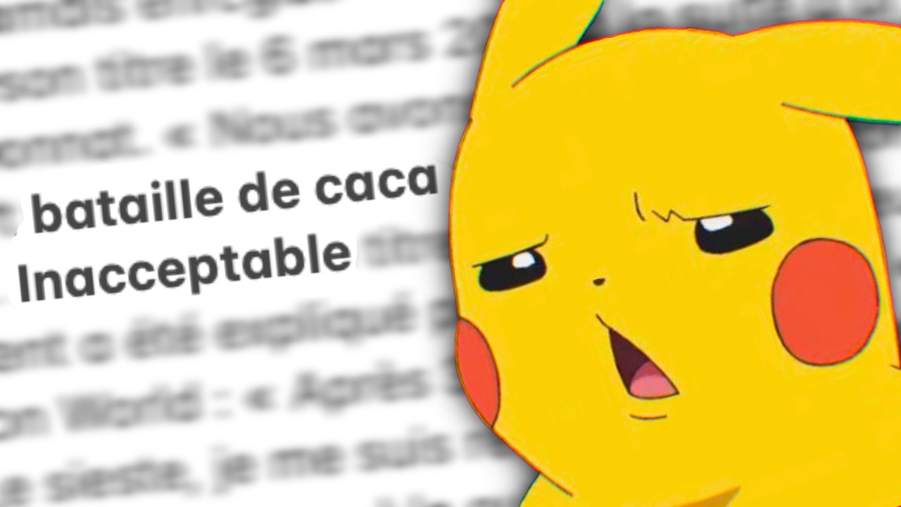 BANNI par Pokémon pour ... du caca