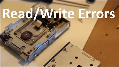 eBay Amiga 2000 Part 6: Floppy drive repair Matsushita JU-363