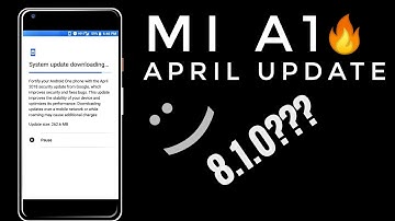 Mi A1 8.1?April Update 🔥//Fingerprint Fixed[Hindi]😎✌️