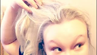 VLOGMAS Day 20| dirty hair: frizzy to sleek