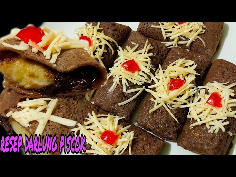 Bahan Masakan Resep dadar gulung pisang coklat dengan bahan seadanya tapi hasilnya istimewa Yang Enak Dimakan