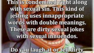 "Cussing Christians?" - Pt.3 [Coarse Joking/Foolish Talking]