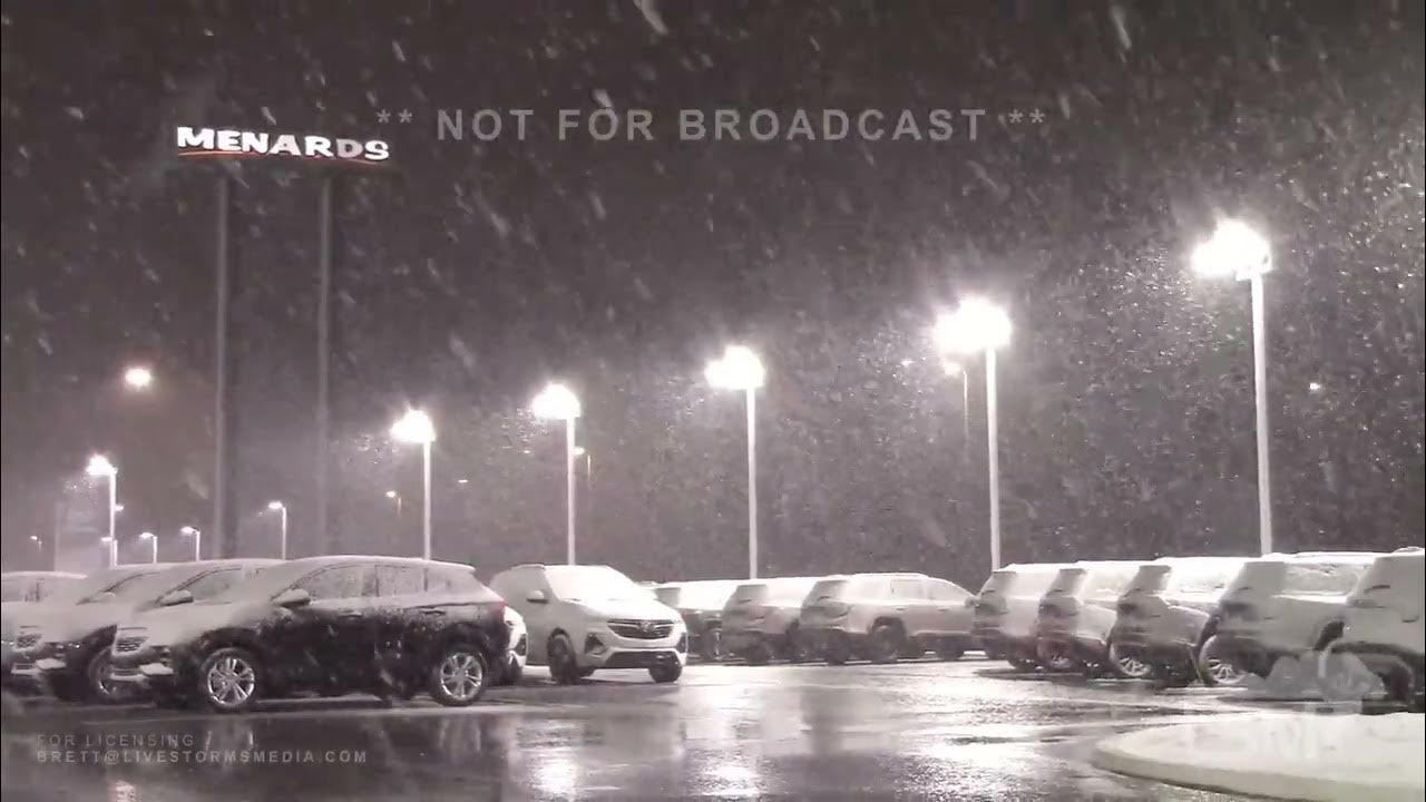 03102023 Fort Wayne, IN Heavy Wet Snowfall YouTube