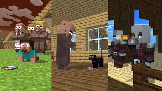 Herobrine and Witch Past Lives - A Minecraft Animation