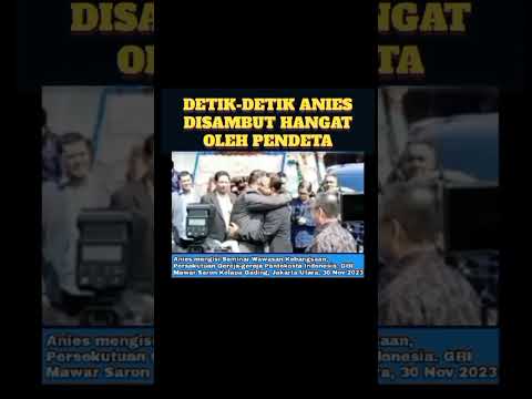 Anies Disambut Hangat Oleh Pendeta I Seminar Wawasan Kebangsaan #shortvide