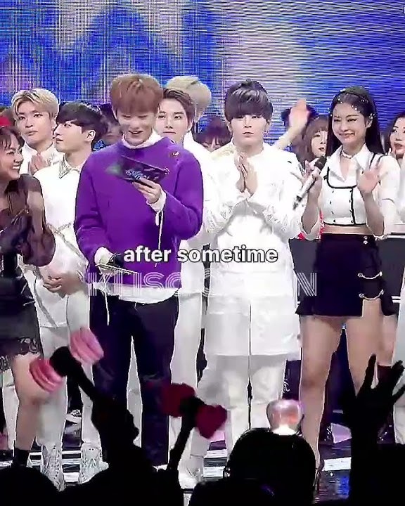 Kai jealous 😳🔥 when Jennie interacting with Mino🫣😍#blackpink #jennie #shorts