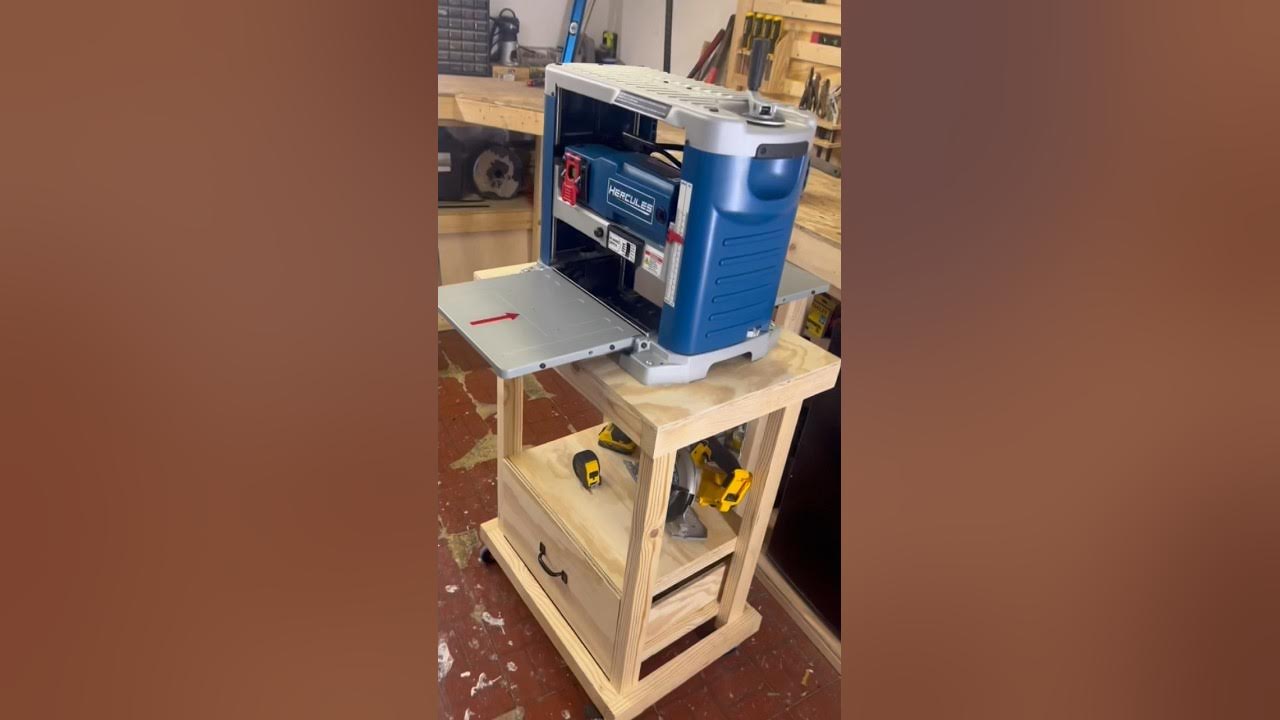 How to build a mobile planer stand!!!