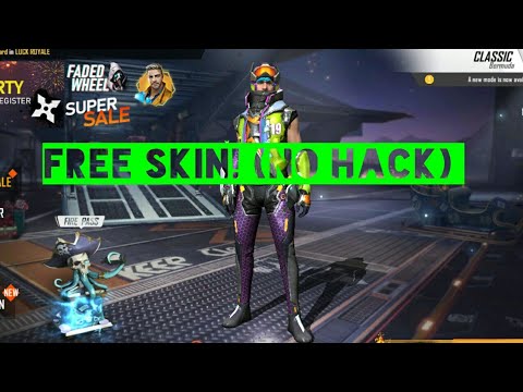 How to get free skin! On free fire for free (no hack) - YouTube