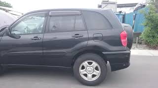 Видео-тест автомобиля Toyota RAV4 (черный, Aca21-0001833, 1AZ-FSE, 2000г.)
