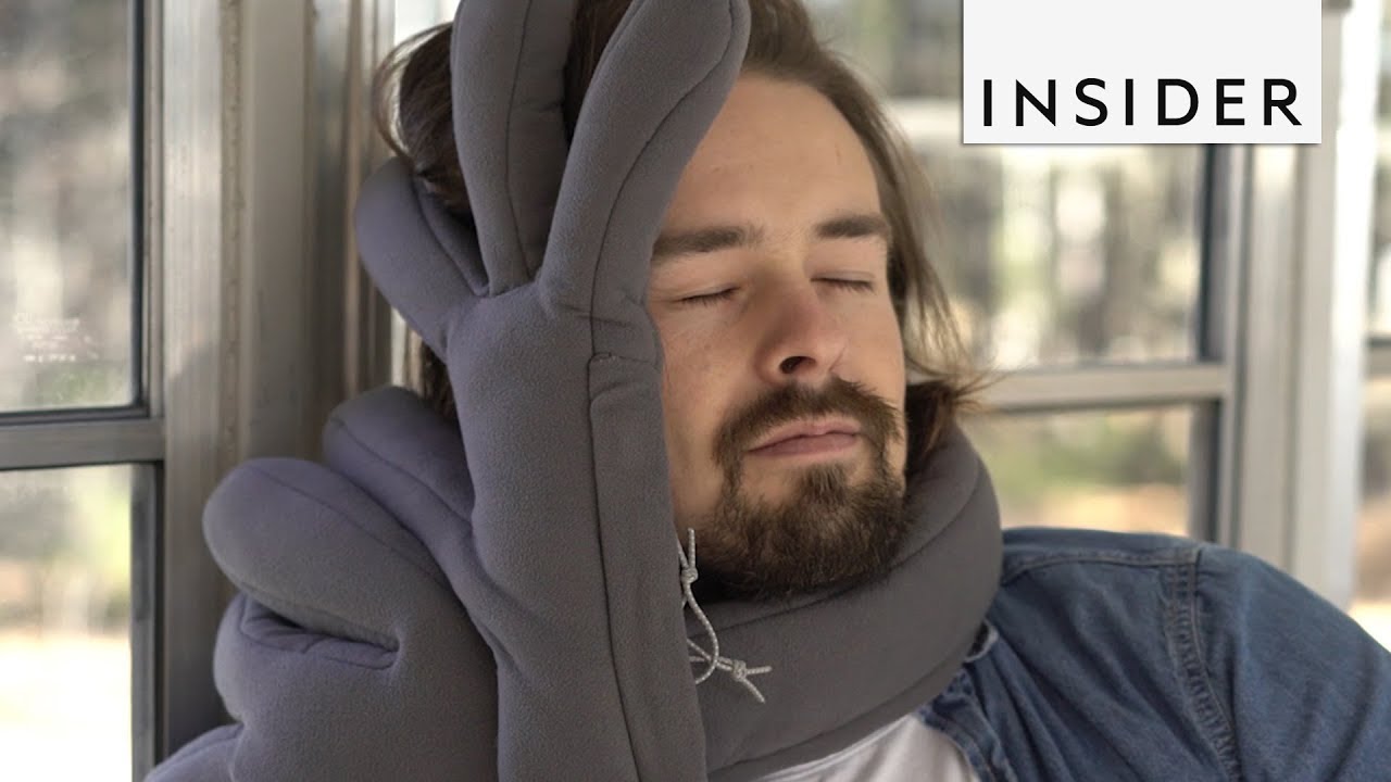 This Travel Pillow Supports your Head in any Position 