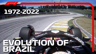 Evolution Of Brazil F1 1972 - 2022