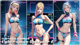 [Ai Artworks Lookbook] Cyber-Space Operator 4 サイバースペースオペレーター