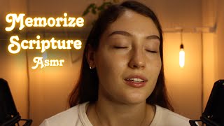 Christian ASMR ✨ Soft Spoken ~ Memorize Scripture With Me ~ (John 1:1-14) screenshot 1