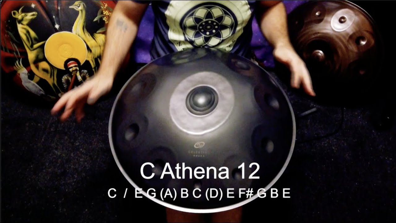 Celestial Sound  C Athena 12 Handpan (Aegean)