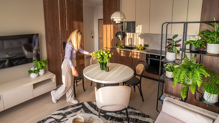 SMALL  APARTMENT in Warsaw with Elegant and Tranquil Interior Design - 35sqm