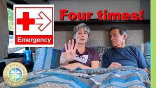 RV Life: We went to the ER four times in less than a week | Medical crisis | Fulltime RV Living