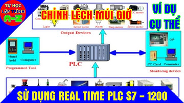 Hướng dẫn chi tiết sử dụng Real Time PLC S7 - 1200 trên TIA PORTAL ׀ Tự học lập trình!!!