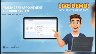 Smart Healthcare System | Full-Stack Java Spring Boot + React Project | Java Full Stack Developer