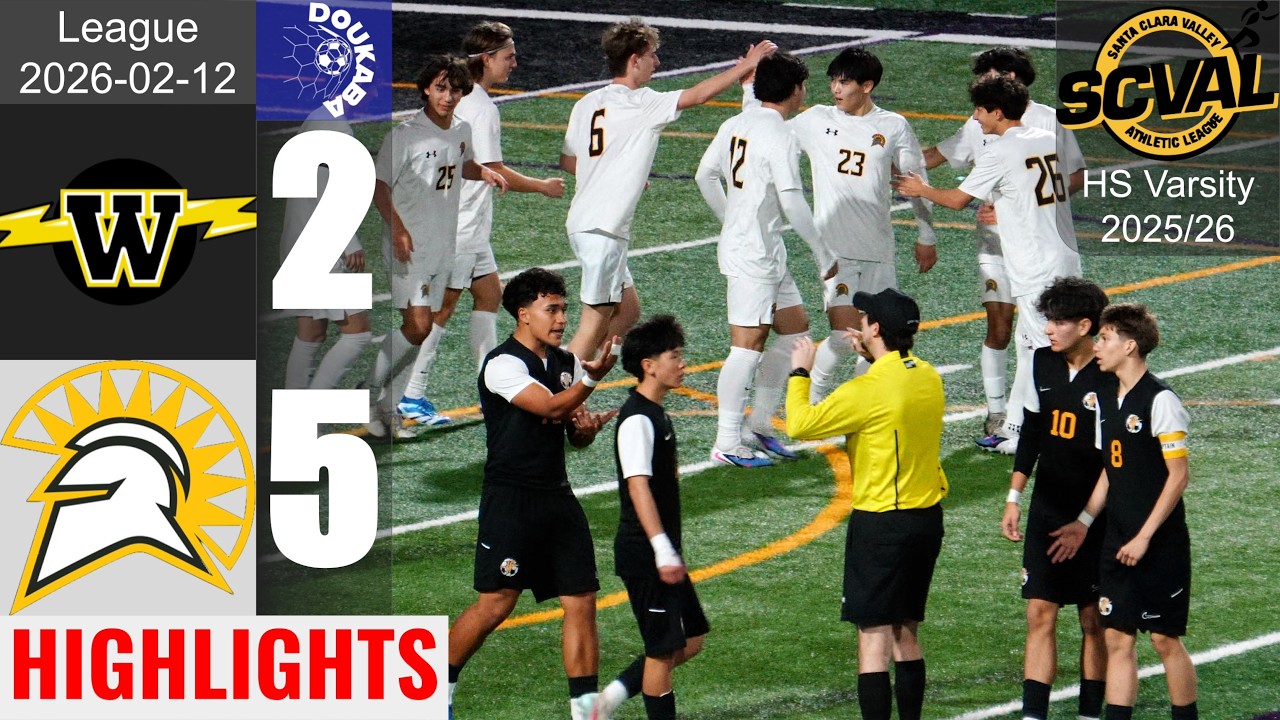 💥 Three in a Flash | Wilcox HS 2-5 Mountain View HS | SCVAL | 2026-02-12 | HL