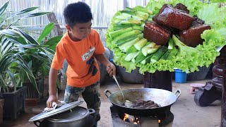 Cooking skill, Chinese style braised pork belly - He cooks with confidence - Chef Seyhak