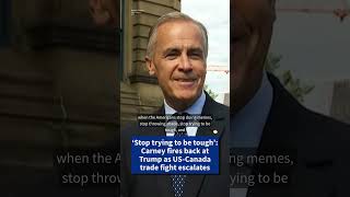 Mark Carney fires back at Trump over U.S.-Canada trade dispute: Stop doing memes
