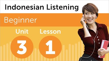 Indonesian Listening Practice - Asking about a Restaurant
