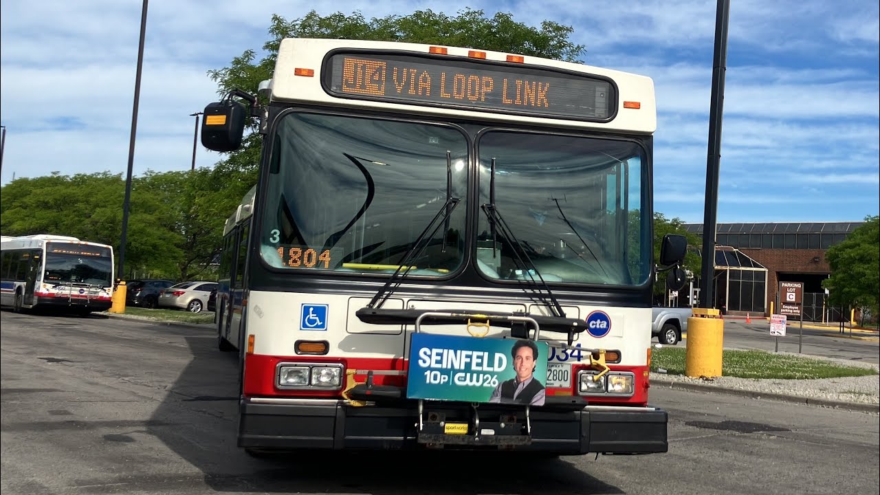 CTA On Board Riding 2008 New Flyer DE60LF Bus 4034 on Route J14 Jeffery Jump to Downtown Chicago