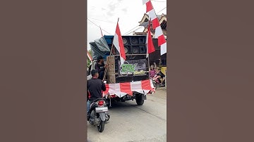 Sound system bk audio 2 sub planar 4 line array karnaval sma durenan