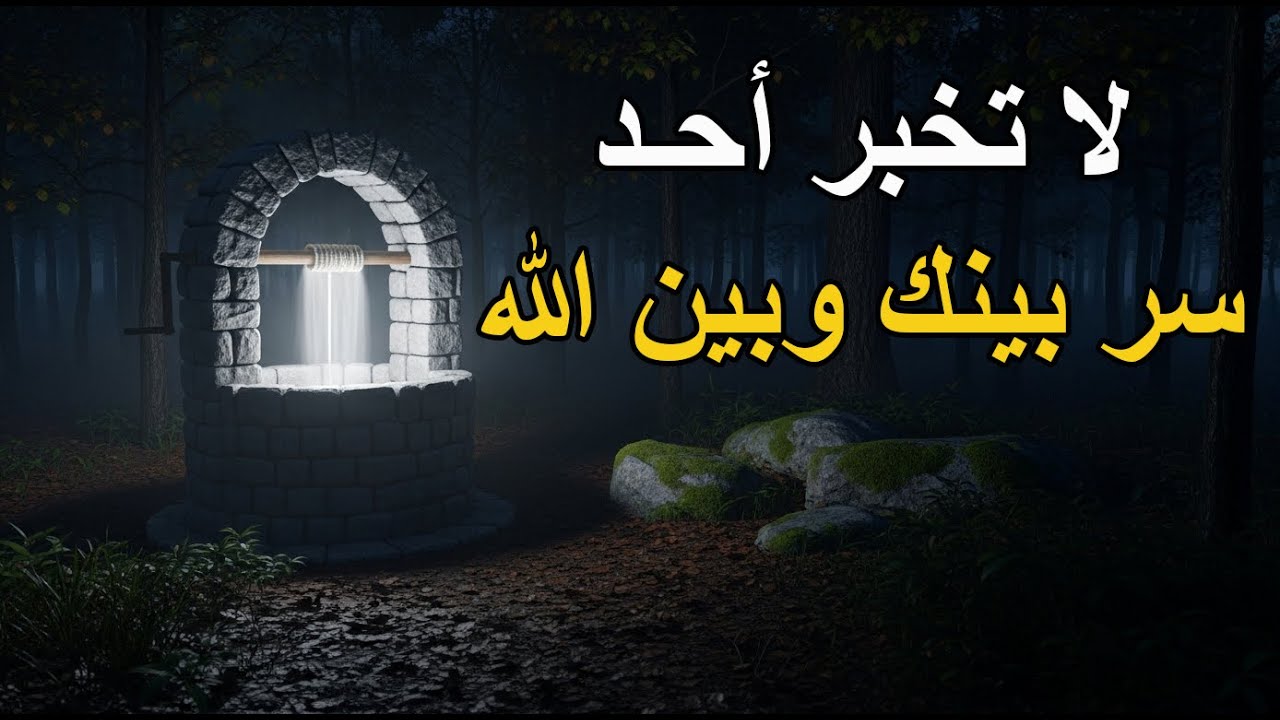 سر بينك وبين الله،، لا تفقده 💐